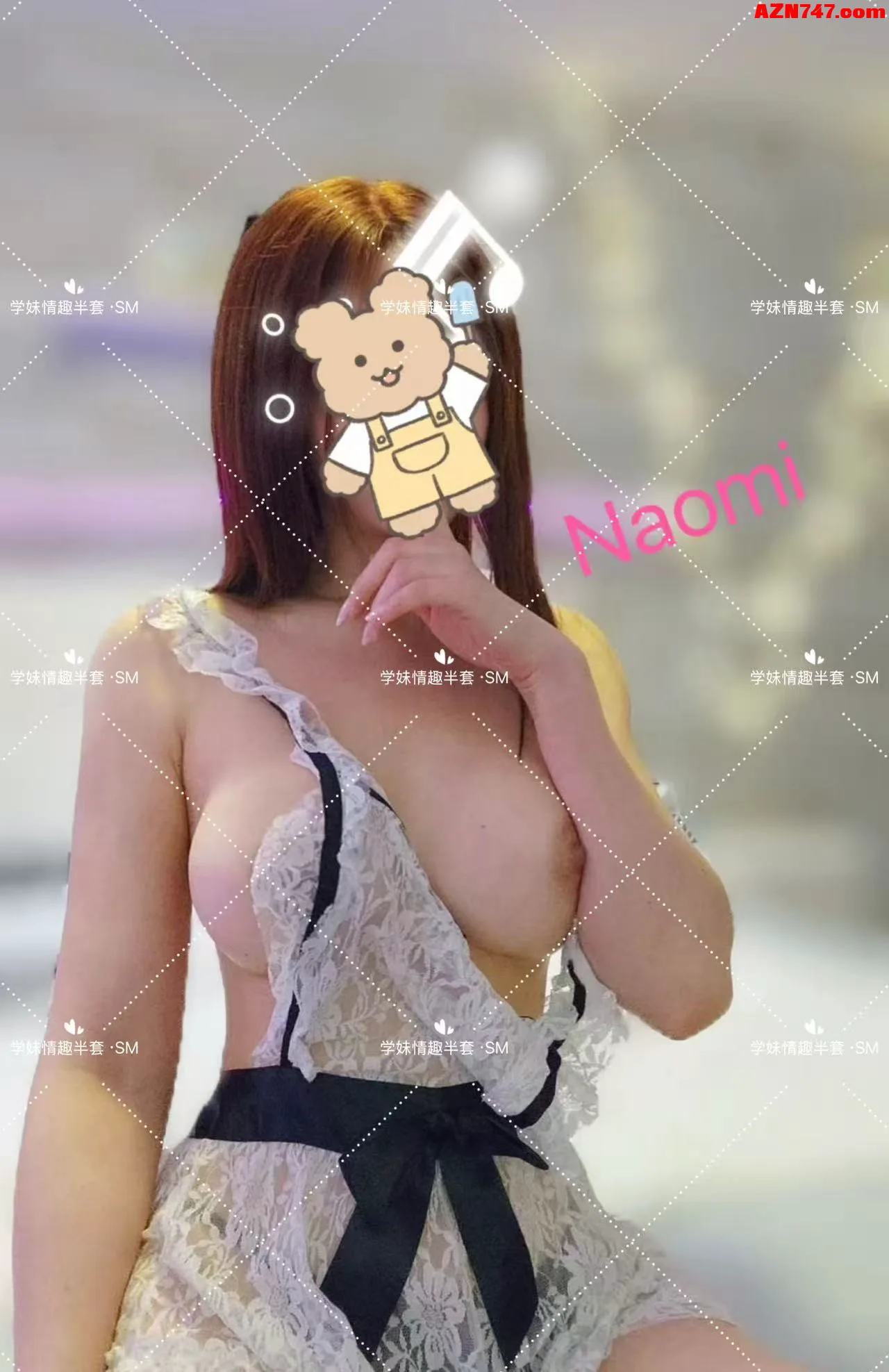 留学生Naomi情趣半套 保真00后巨嫩小美女 五官底子十分能打 05