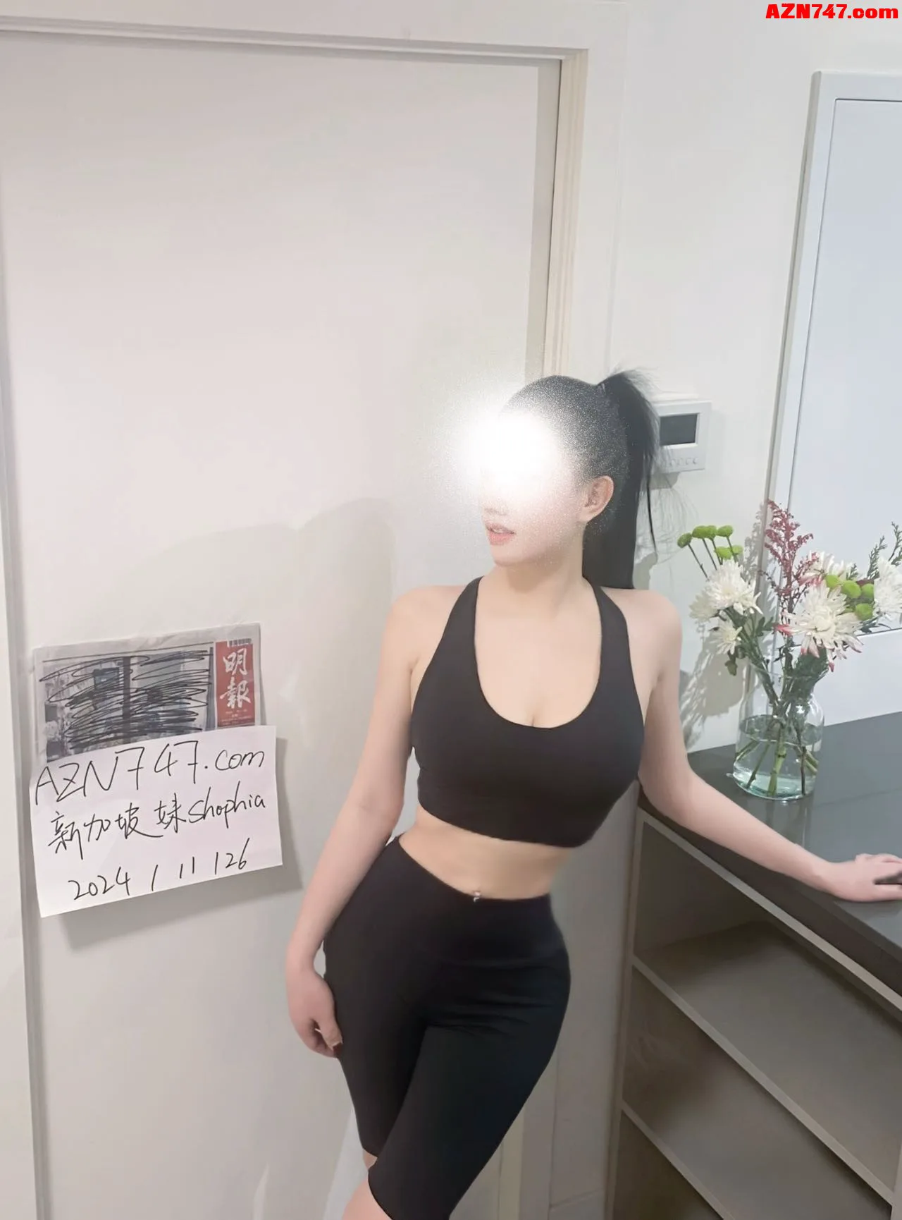 【真人照片】新加坡妹Shophia 高颜值美女 淫声浪语 03